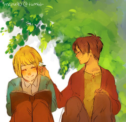 meru90:  anon requestet fluffly cute eremin ; v ;Read More