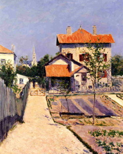 artist-caillebotte:  The Artist’s House at Yerres, Gustave