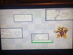 sylfire:  dracostreex:  you dont say  The Bowser miiverse looks