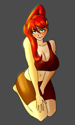 genheimart: still trying to learn how to draw busty figures,