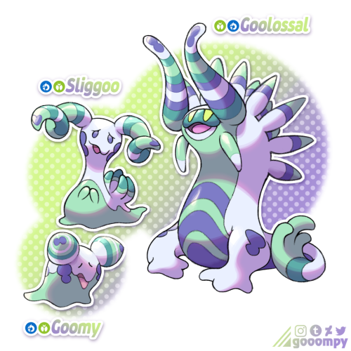 gooompy:Some Fakemon designs I finished up last month for spooky