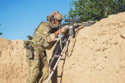 canadian-carbine:US Army Special Forces in Afghanistan