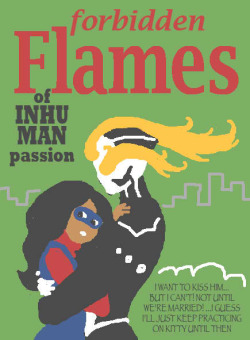 NOW! LOVE: FLAMES OF INHUMAN PASSION #8 (OF 37) (Pastelle Brüsh