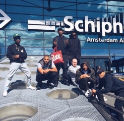 sitonmeshawty:  Ian Connor and Skepta in Amsterdam