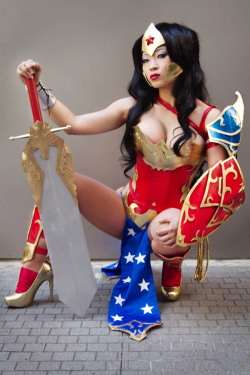 sexycosplayblog:  Check out more sexy cosplay on http://animecosplayers.com/cosplay/wonder-woman-cosplay-by-yaya-hanWonder