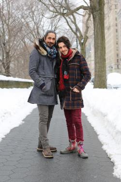 humansofnewyork:  “We’re gay refugees from Iran.”