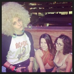 And then sometimes you meet an Afro babe that offers you a tour of the Chive offices. #iloveaustin (at Rio Rooftop Bar)