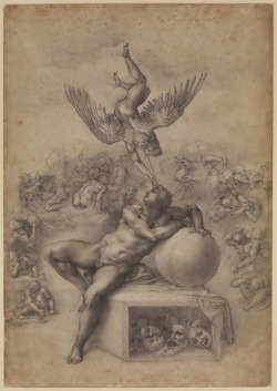   The Dream (c 1533), by Michelangelo Buonarrotti  