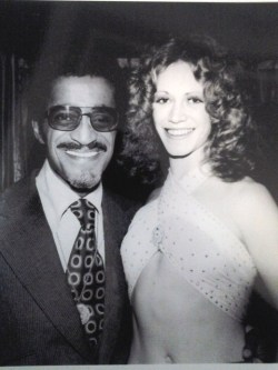 Marilyn and Sammy Davis, Jr., circa 1975 Visit Private Chambers: The Marilyn Chambers Online Archive