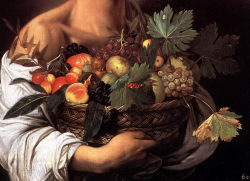 gnossienne:Caravaggio, “Boy with a Basket of Fruit” c.1593