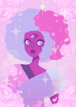 pinkwitchcult:  garnet is too much for my gay candy coloured