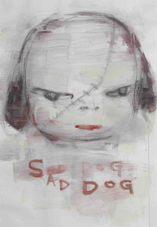im-sensitive:Yoshitomo Nara / Sad dog / 1998