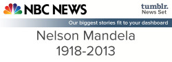 nbcnews:  Nelson Mandela dead at 95 Nelson Mandela, the revered