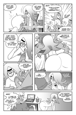 shameful-display:  A sketch comic commission follow up of this!