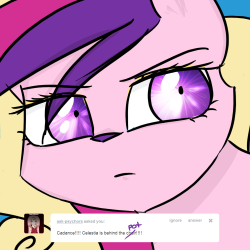 ask-cadance:  cat problems  XD