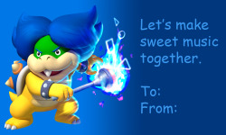 bikerwolfchip:  Koopaling Valentines!  