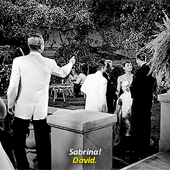 hepburny:  SABRINA (1954) — One scene called for William Holden