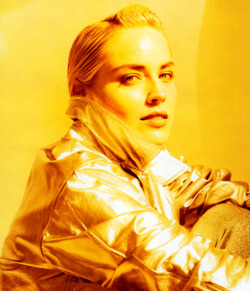 vintagesalt:Sharon Stone photographed by Phillip Dixon || 1991