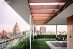 interiordesignmagazine:  At a New York penthouse by Steven Harris
