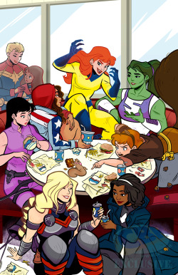 kateordie:  THIS IS THE COVER FROM PATSY WALKER AKA HELLCAT #2,