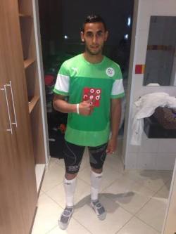 maleathletessocks:  Football.  Faouzi Ghoulam. Algeria National