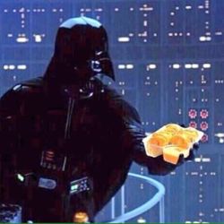 Come to the dark side… We have nachos :P  #nachos #starwars