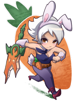 rinidinger:  Battle Bunny riven! Coming to kick your face in