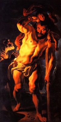 Jacob Jordaens, Saint Christopher, 1630