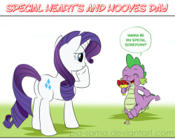 pia-chan:  celestiawept2:  Special Hearts and Hooves Day by *Pia-sama