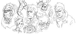 lodsofnothing:  twitter overwatch doodle dump