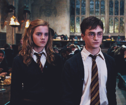 hermionepotterr:  Harry and Hermione + Order of the Pheonix 
