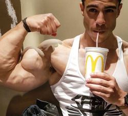 well-armed:  The new Mc Swole shakes keep going straight to my