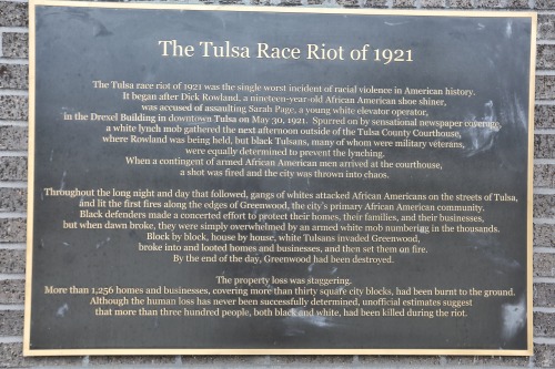 blackourstory:  DO YOU KNOW ABOUT BLACK TULSA? IF NOT… WHY NOT? This horrific incident has been well documented, everywhere: from YouTube videos of survivor interviews to PBS Lesson Plans for school teachers. Please do your Google diligence: From May