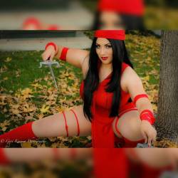 ivydoomkitty:  #tbt to #elektra ! I made and wore this costume