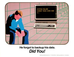 neilcicierega:  klaus-laserdisc:  1980s Workplace Computer Precautions