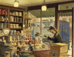 crow-on-a-journey:  Cheese Delivery Chris Dunn Illustration and