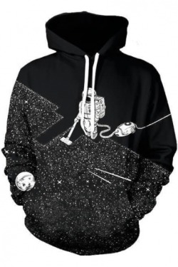 byetoyoua: In-Style Chic Hoodies Collection  Outer Space 3D 