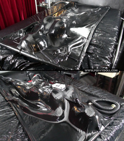 rubberdollemmalee:  I love being encased and vacuumized between