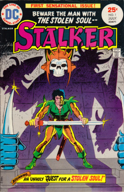 Stalker No. 1 (DC Comics, 1975). Cover art by Steve Ditko &