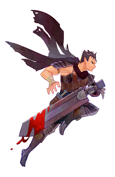 bot:  Guts from Berserk commissioned by @Dolikausceph!  Please