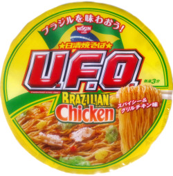 heartcatch:  日清焼そば U.F.O. BRAZILIAN Chicken スパイシー＆グリルチキン味