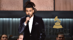 infatuatedbythefamestatus:  The Weeknd at Award Shows in 201557th