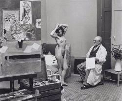 chadmsirois:  Brassaï, Henri Matisse and His Model, 1939 