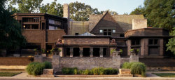 designsbyfranklloydwright:  Frank Lloyd Wright’s Home and Studio,