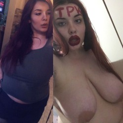 slutdegrader420:  Look at the big saggy used meatbags and blank