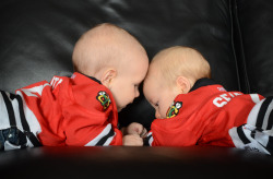 blackhawkswags:  Colton Keith and Carter Seabrook  