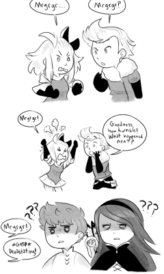 taynacious:  more bravely default comics while i wait on norende