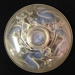 treasures-and-beauty: Lalique Quatre Sirene Opalescent Glass