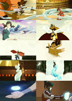la-vaniteuse:  korra, katara + waterbending