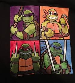 bigchrisgallery:  My @teefury hoodie featuring my TMNT “Choose